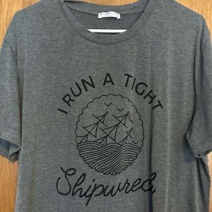 Women's graphic soft cotton blend tee 2x